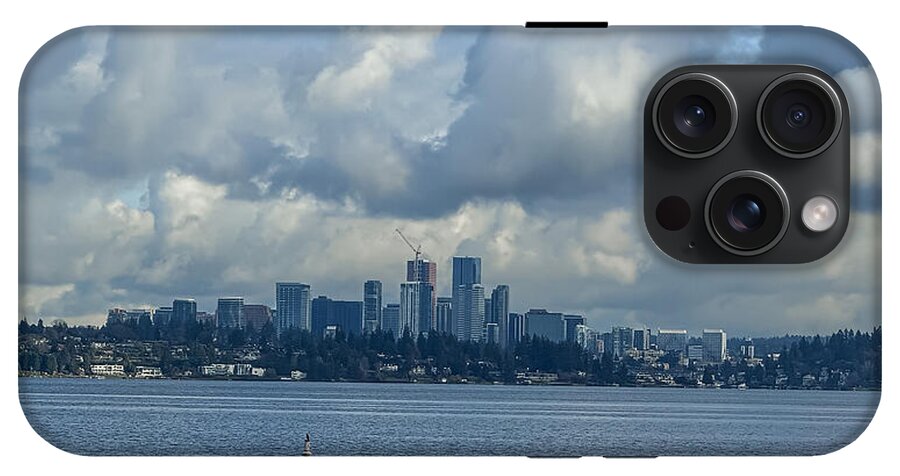 Clouds above the city  - Phone Case