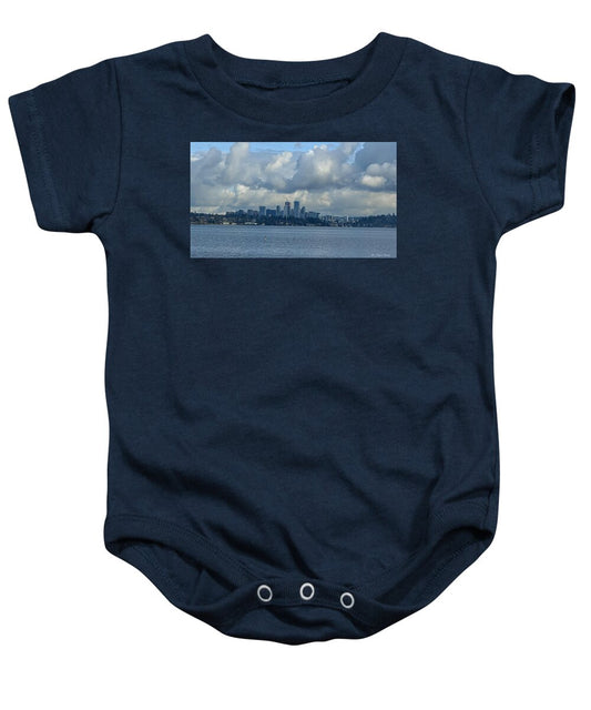 Clouds above the city  - Baby Onesie