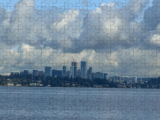 Clouds above the city  - Puzzle