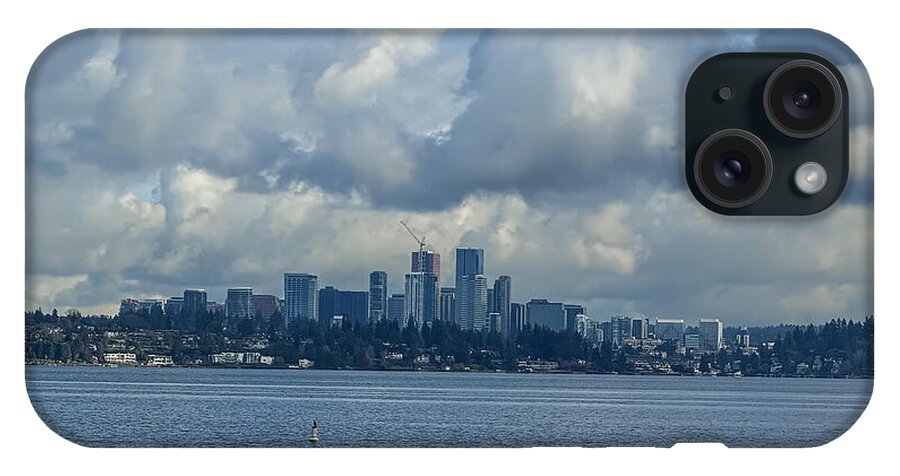 Clouds above the city  - Phone Case