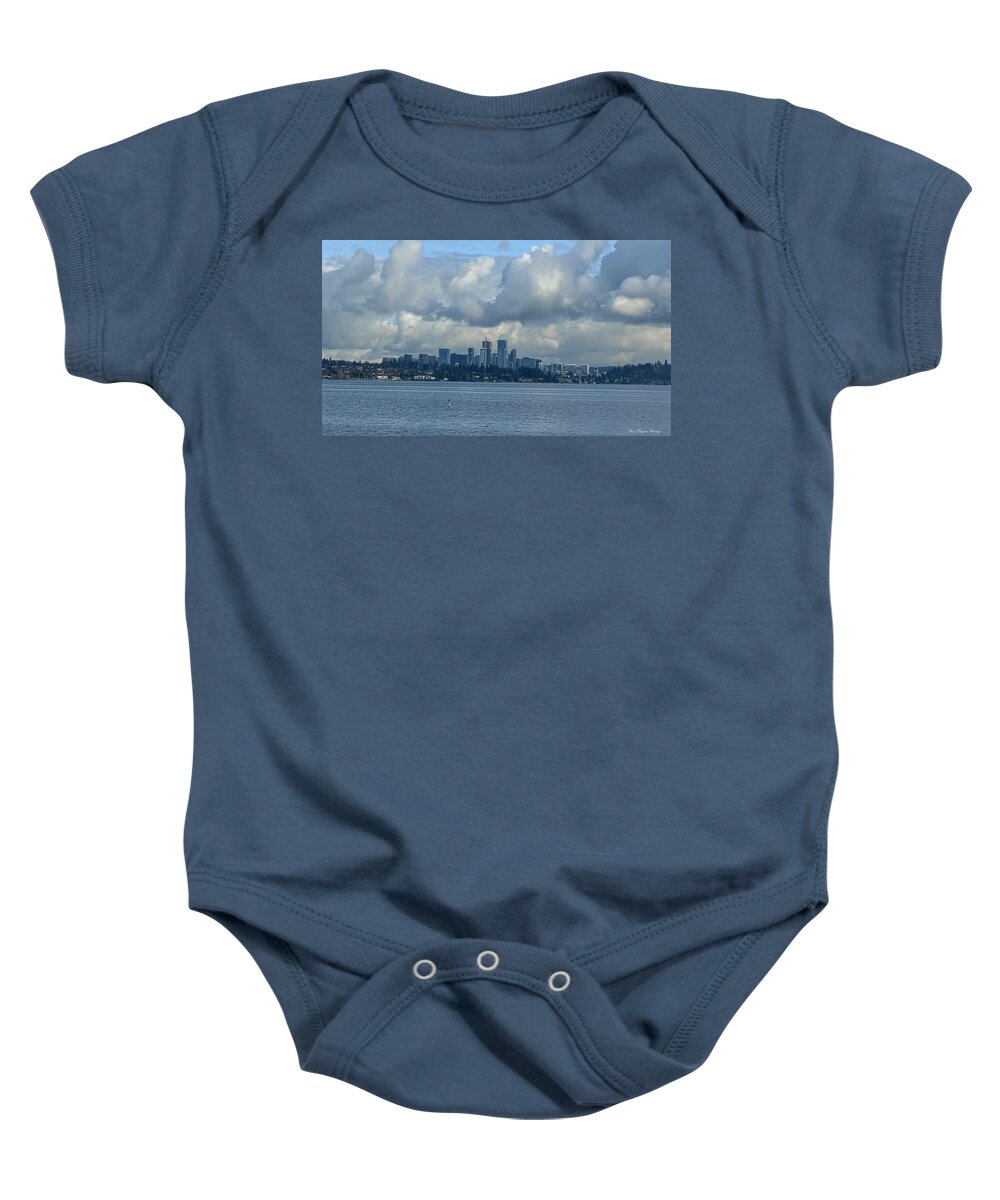 Clouds above the city  - Baby Onesie