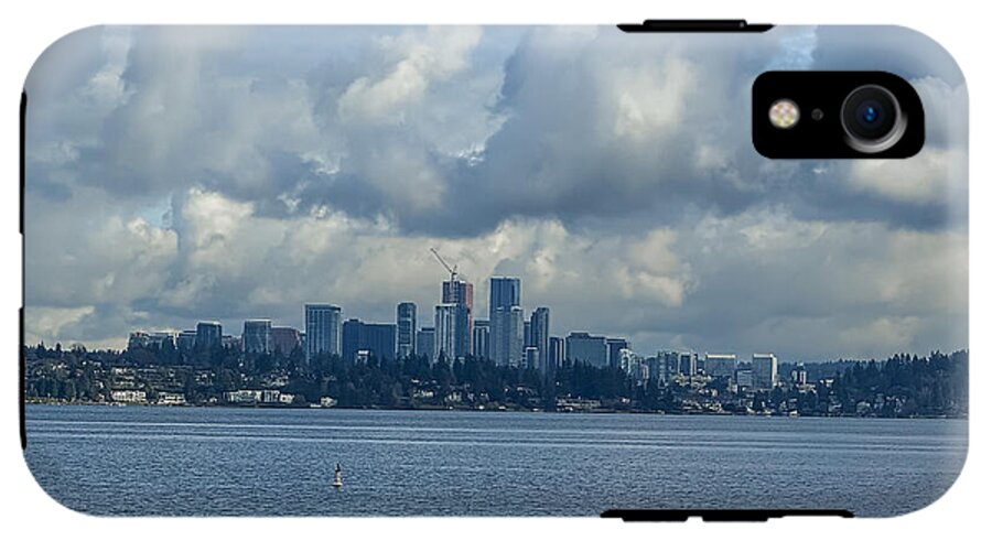Clouds above the city  - Phone Case