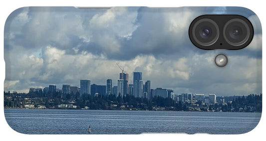 Clouds above the city  - Phone Case