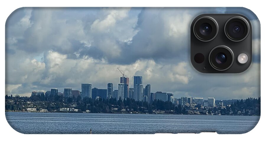 Clouds above the city  - Phone Case