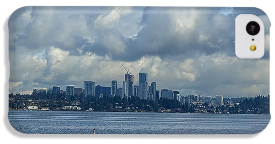 Clouds above the city  - Phone Case