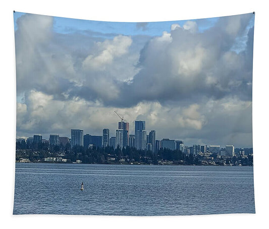 Clouds above the city  - Tapestry