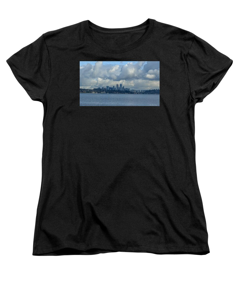 Clouds above the city  - Women's T-Shirt (Standard Fit)