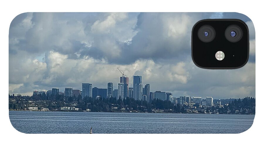 Clouds above the city  - Phone Case