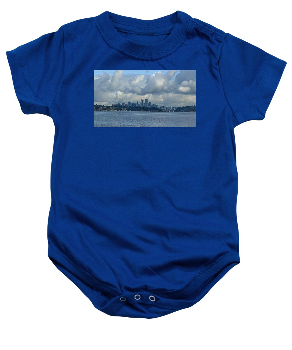Clouds above the city  - Baby Onesie