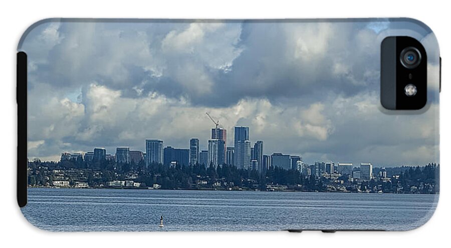 Clouds above the city  - Phone Case