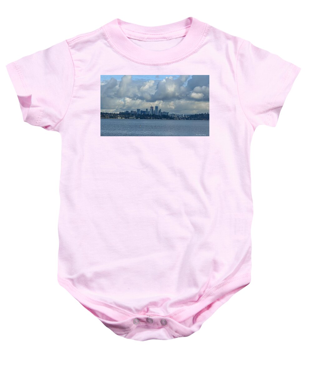 Clouds above the city  - Baby Onesie