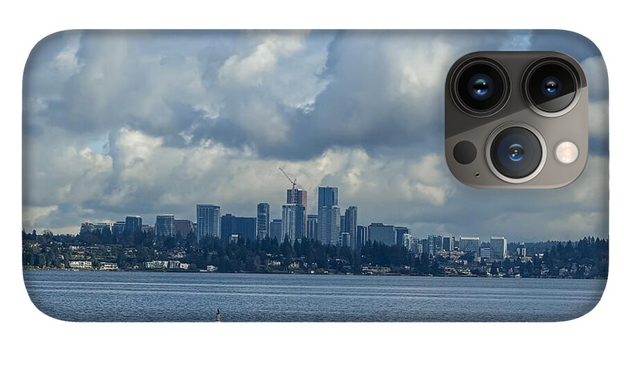 Clouds above the city  - Phone Case