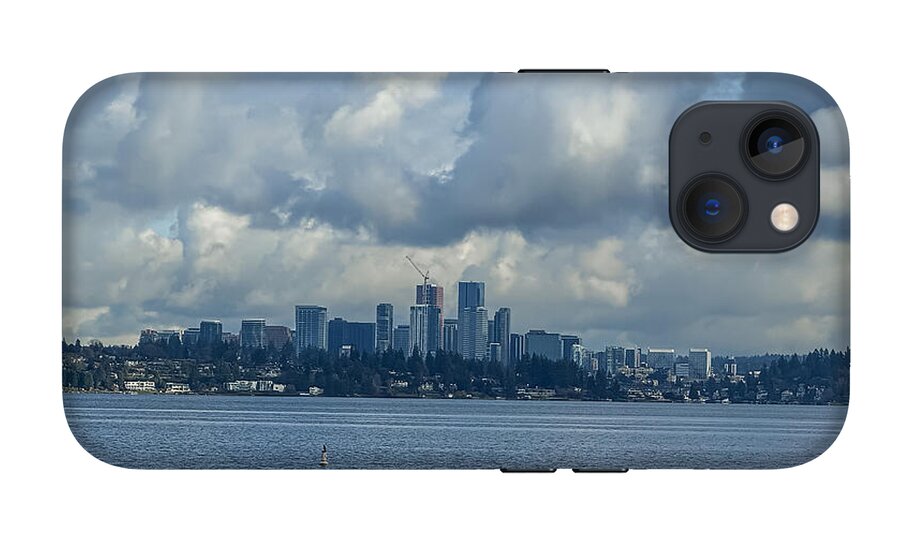 Clouds above the city  - Phone Case