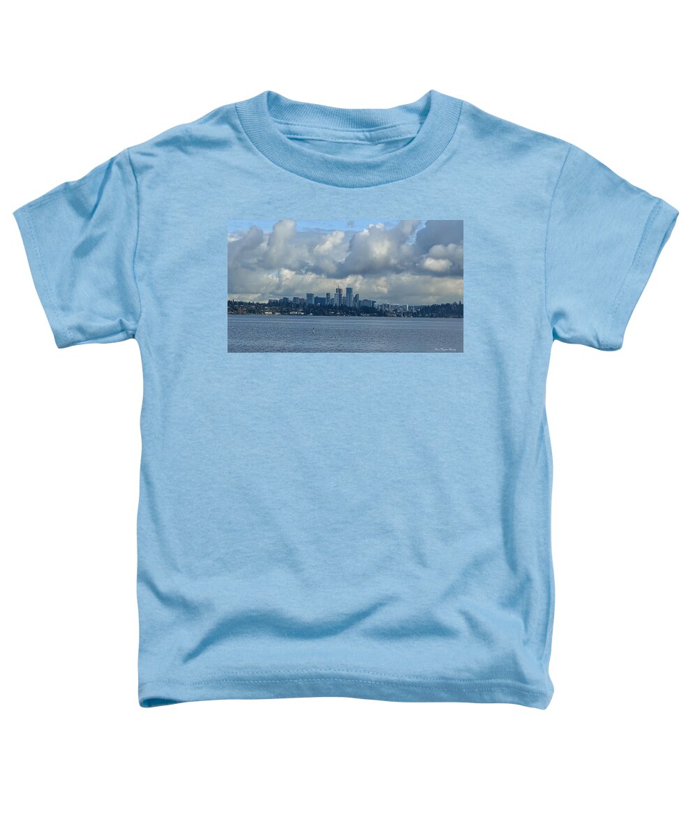 Clouds above the city  - Toddler T-Shirt