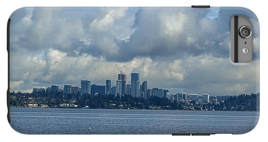Clouds above the city  - Phone Case