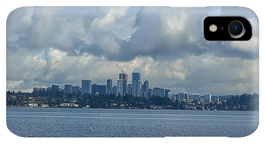 Clouds above the city  - Phone Case