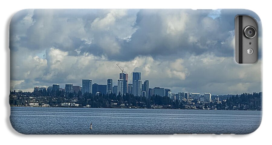 Clouds above the city  - Phone Case
