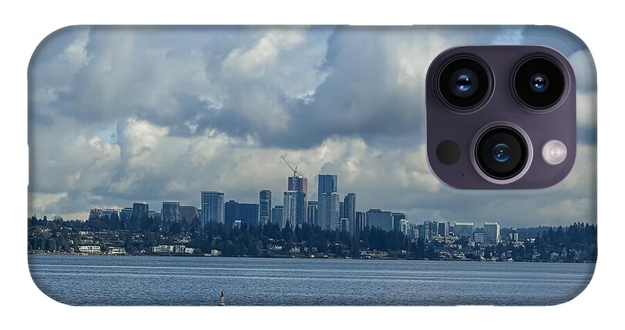 Clouds above the city  - Phone Case