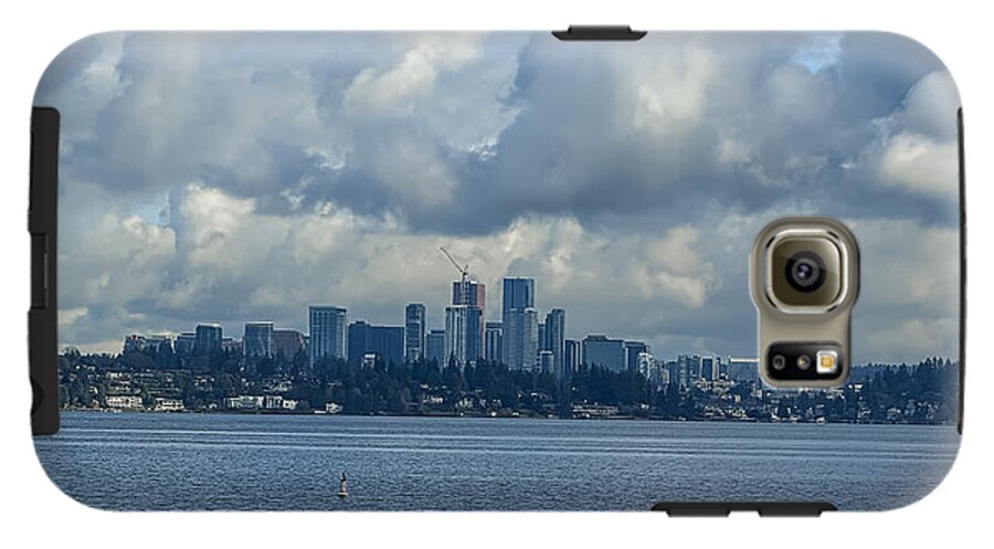 Clouds above the city  - Phone Case