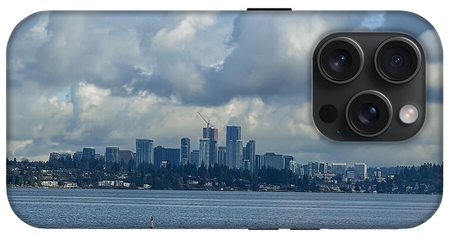 Clouds above the city  - Phone Case