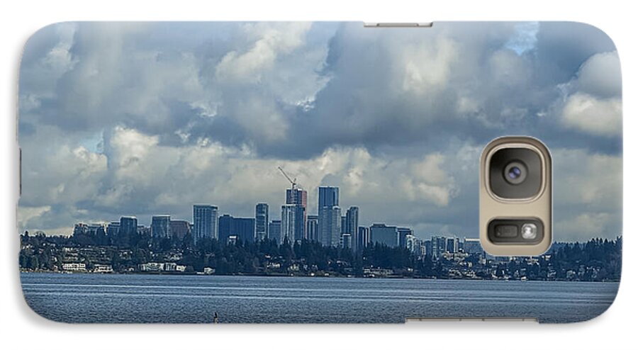 Clouds above the city  - Phone Case