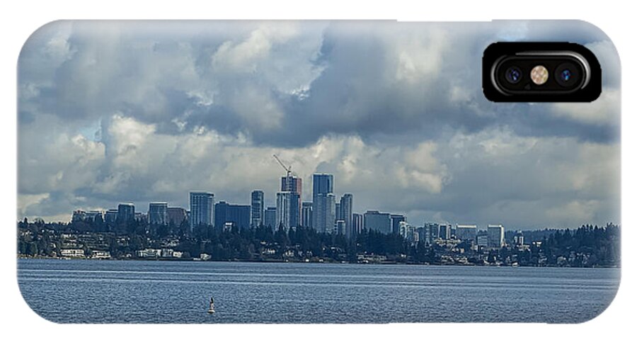 Clouds above the city  - Phone Case