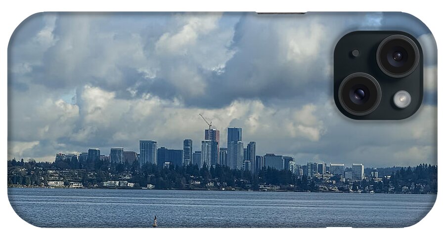 Clouds above the city  - Phone Case