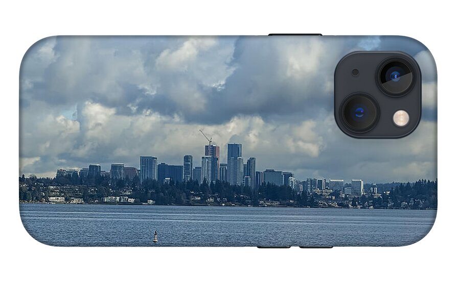 Clouds above the city  - Phone Case