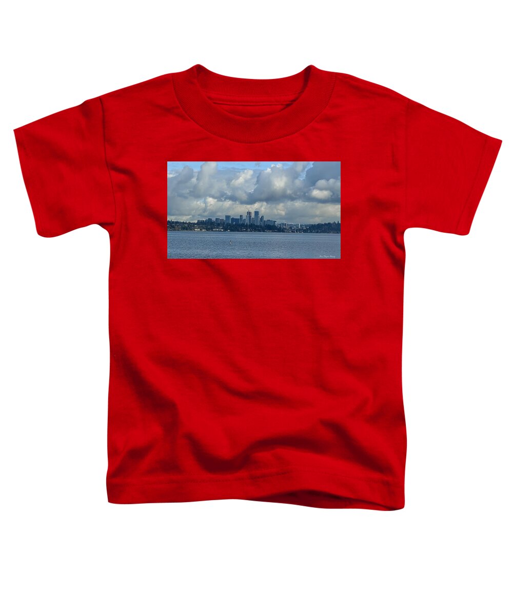 Clouds above the city  - Toddler T-Shirt