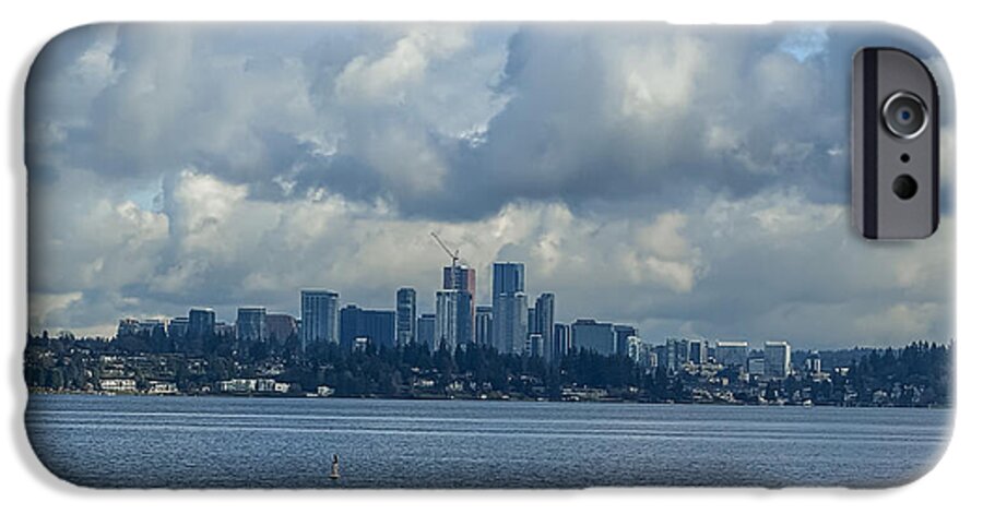 Clouds above the city  - Phone Case