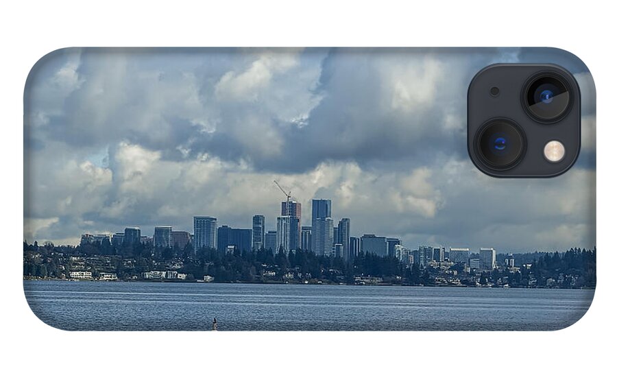 Clouds above the city  - Phone Case