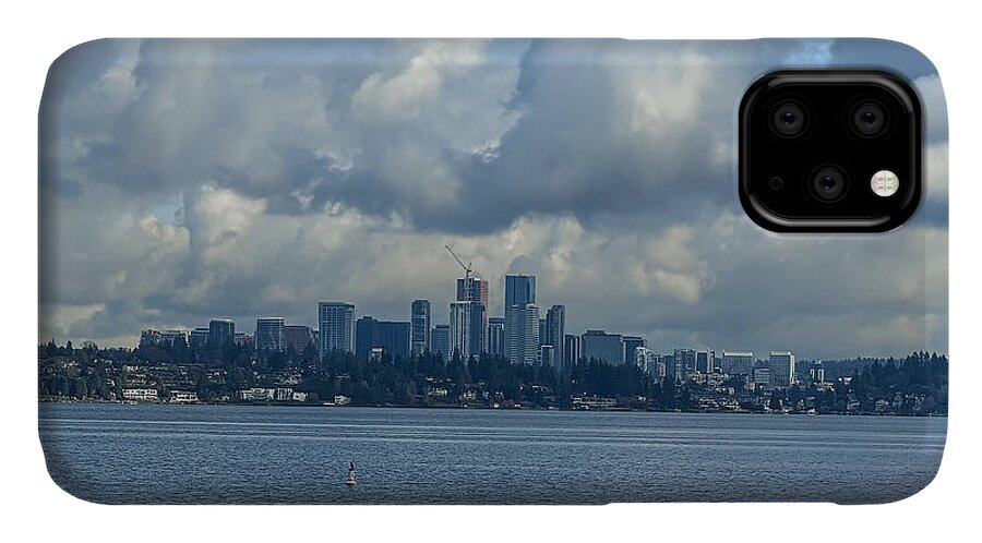 Clouds above the city  - Phone Case