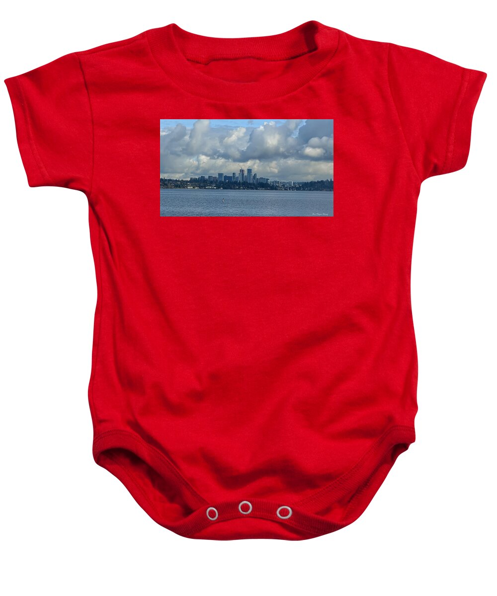 Clouds above the city  - Baby Onesie