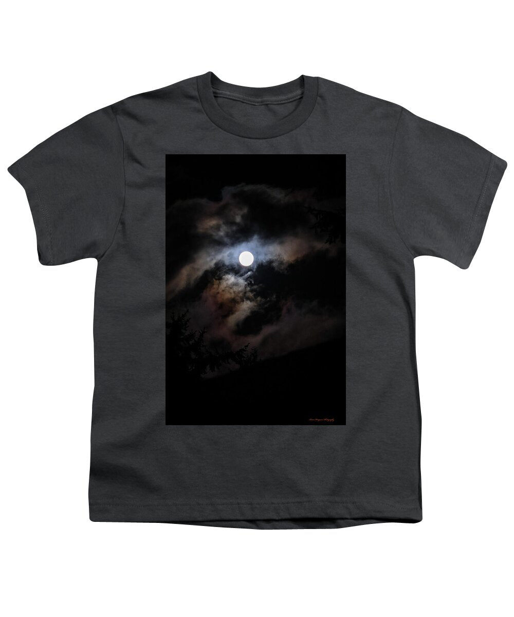 Clouds around the moon  - Youth T-Shirt