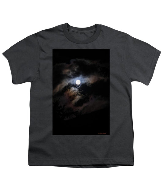 Clouds around the moon  - Youth T-Shirt