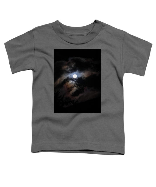 Clouds around the moon  - Toddler T-Shirt