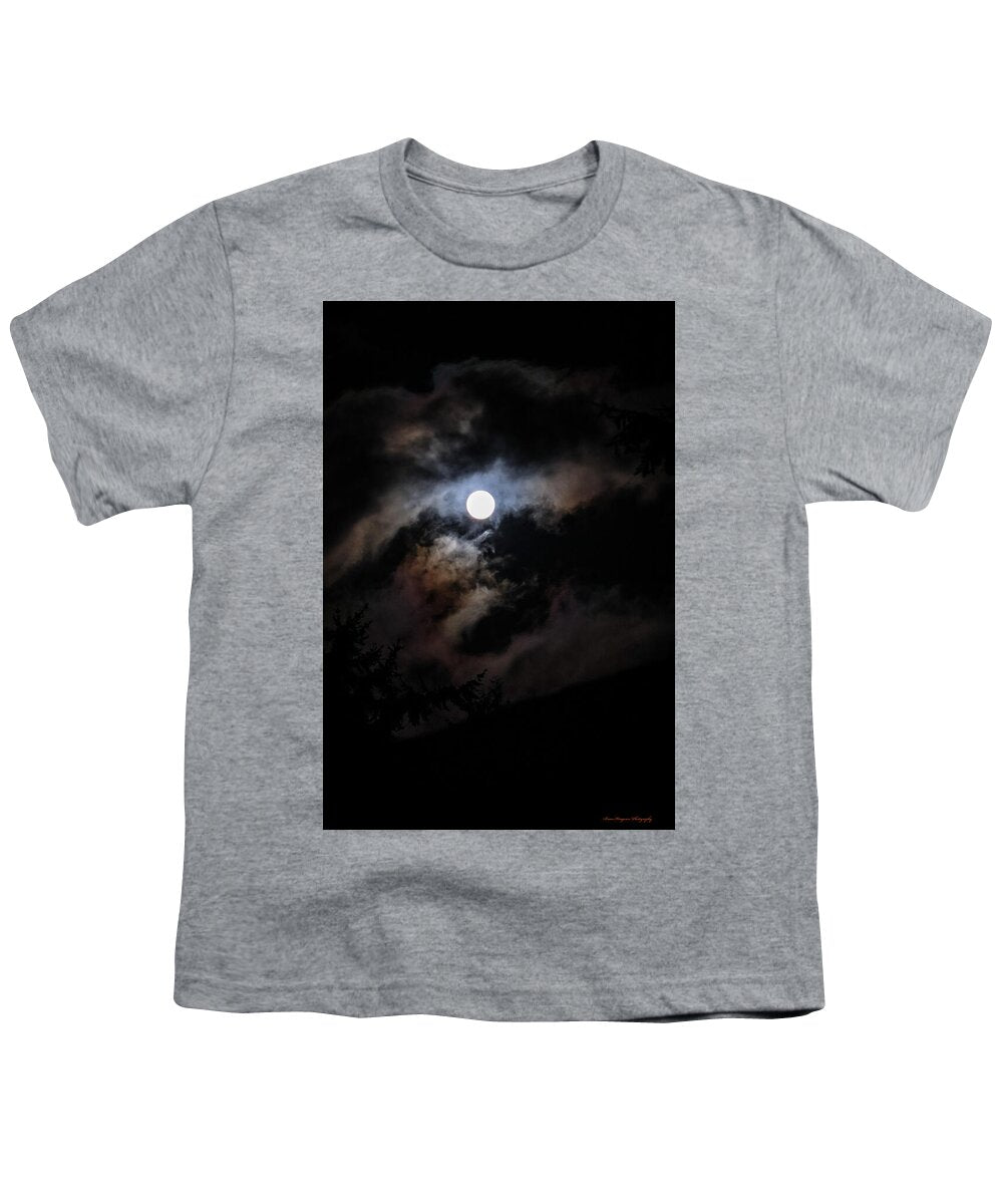 Clouds around the moon  - Youth T-Shirt
