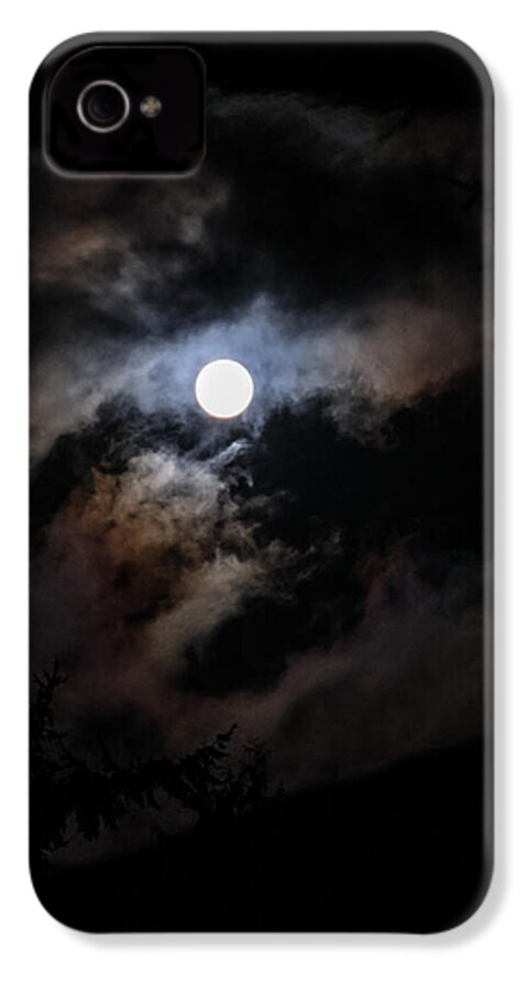 Clouds around the moon  - Phone Case