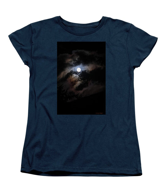 Clouds around the moon  - Women's T-Shirt (Standard Fit)