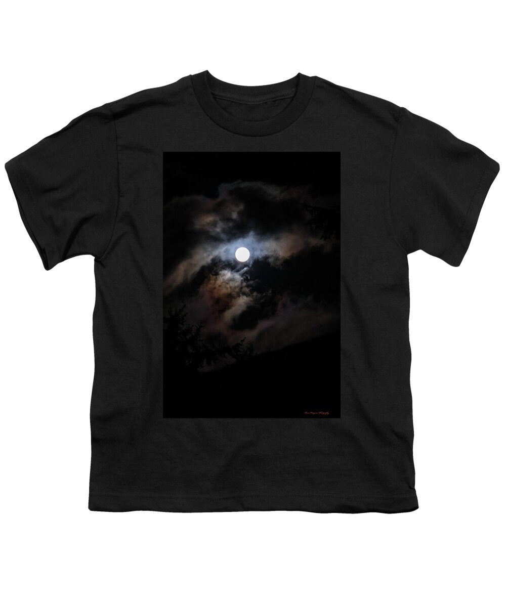 Clouds around the moon  - Youth T-Shirt