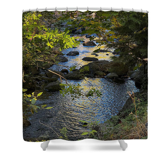 Creek  - Shower Curtain