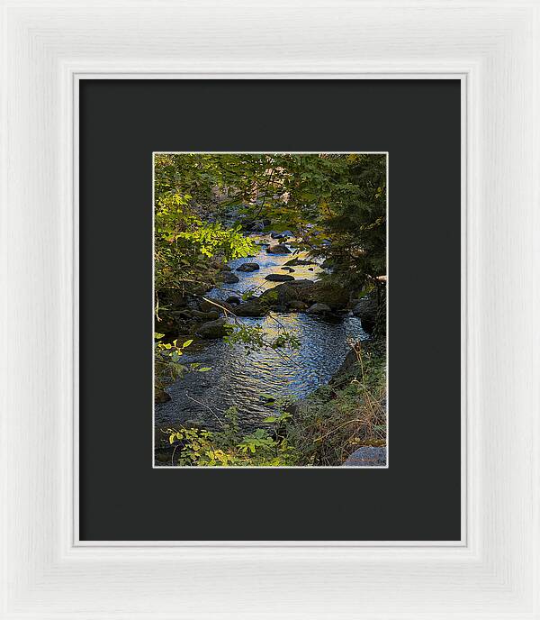 Creek  - Framed Print