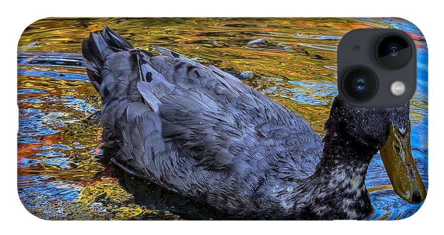 Duck in the pond  - Phone Case