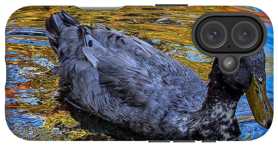 Duck in the pond  - Phone Case