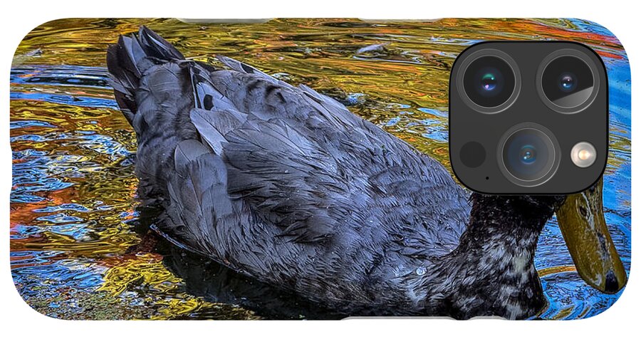 Duck in the pond  - Phone Case