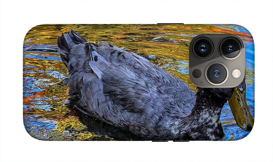 Duck in the pond  - Phone Case
