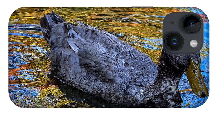 Duck in the pond  - Phone Case