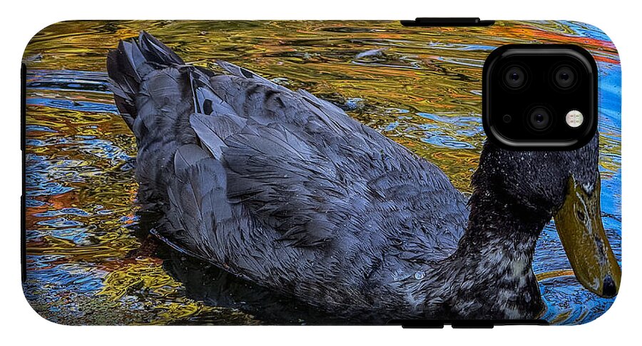 Duck in the pond  - Phone Case