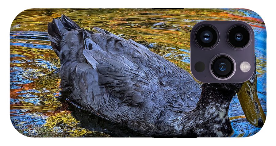 Duck in the pond  - Phone Case