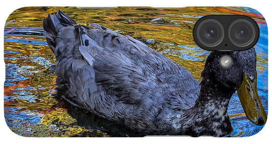 Duck in the pond  - Phone Case
